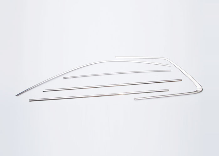 Auto door window stainless Trim moldings strip